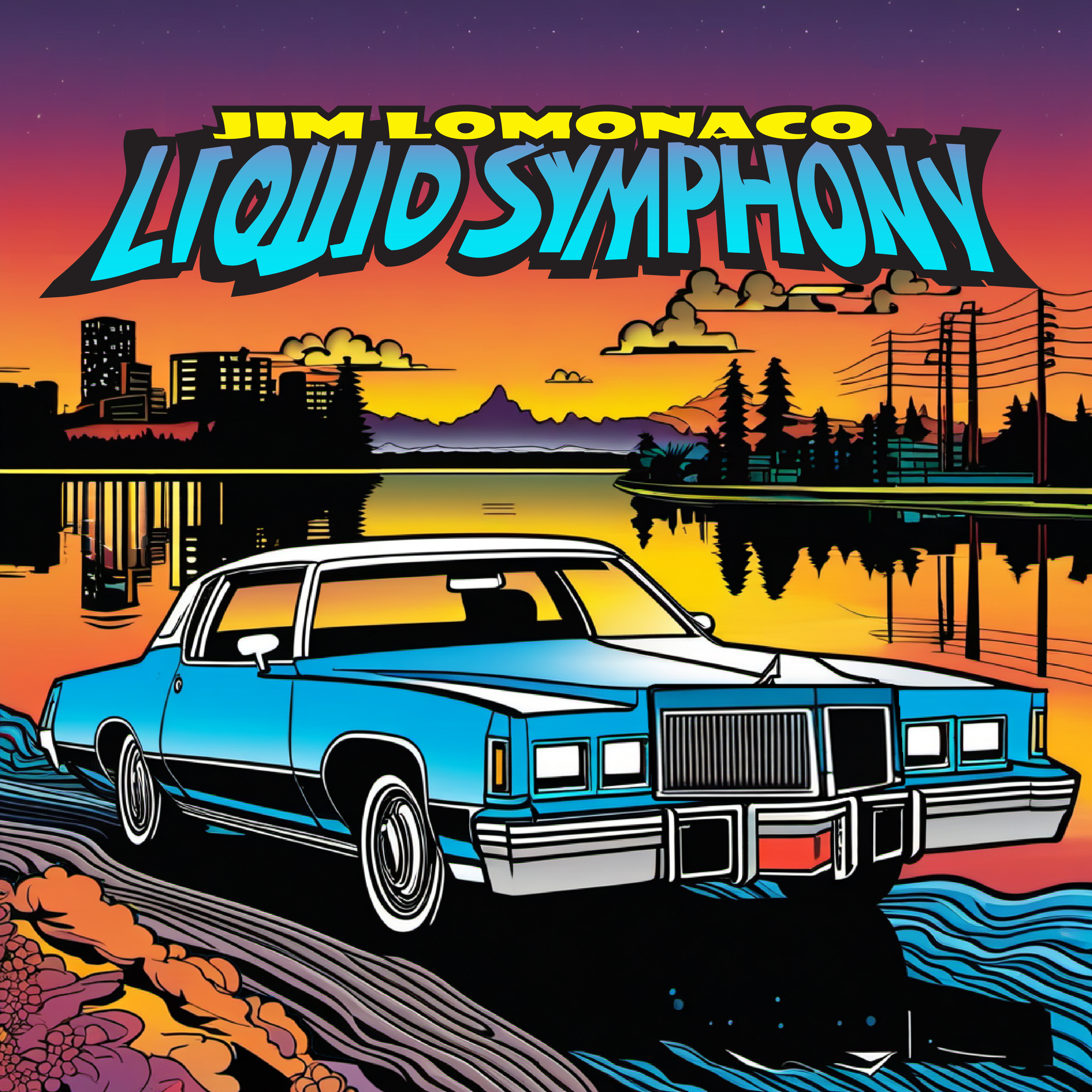 Album cover art for Liquid Symphony
